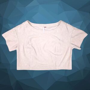 PILCRO FAUX SUEDE SHIRT
